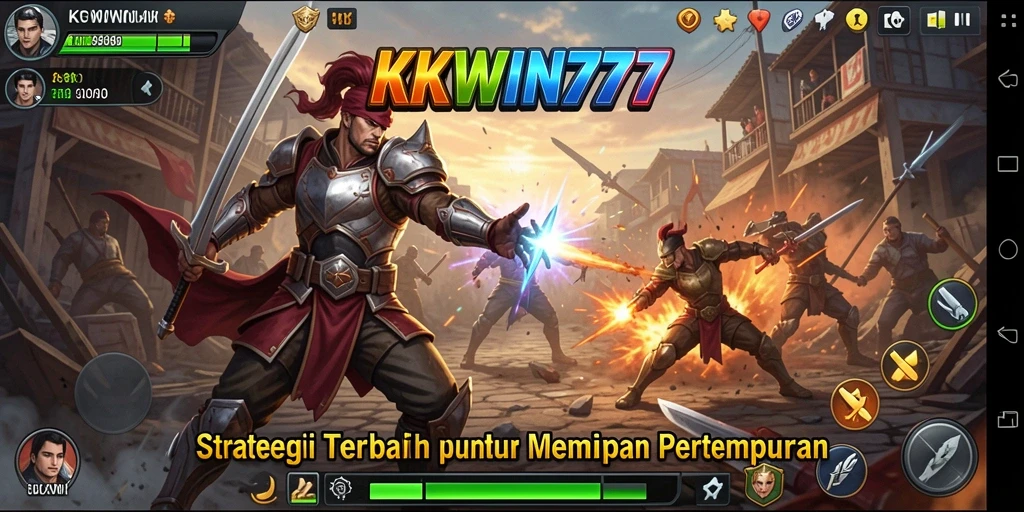 Tampilan gameplay menegangkan di KKWIN777 dengan strategi yang impresif.