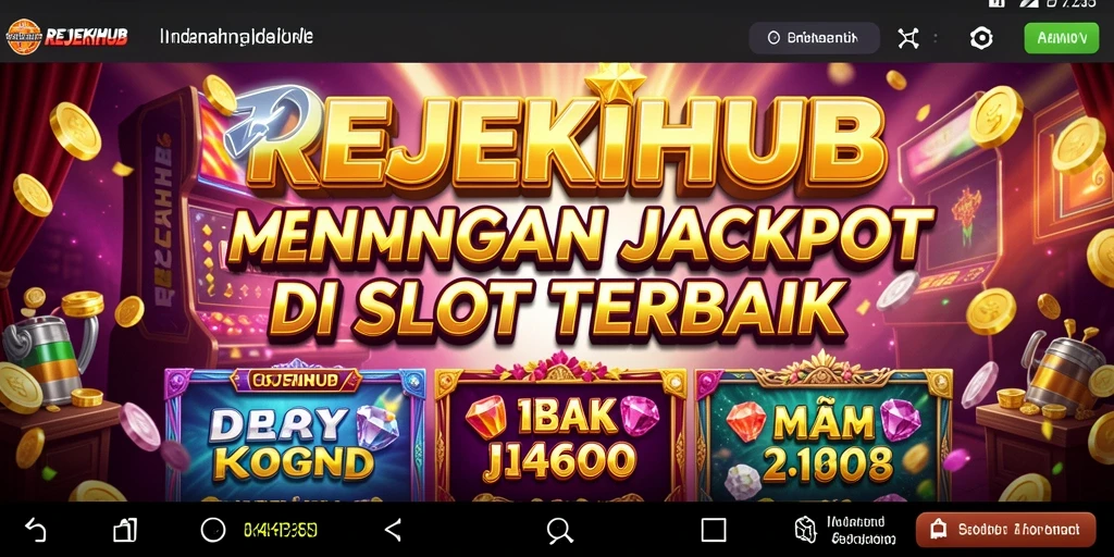 Tampilan gameplay REJEKIHUB yang seru dan penuh warna.